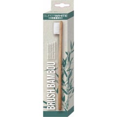 Super Branco Pincel Bambu Dentes de Bambu