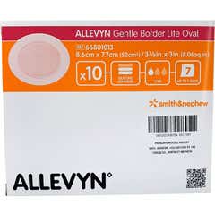 Allevyn Gent Bor Lite Oval S10