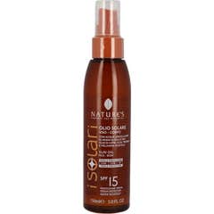 Nature's iSolari Sun Oil Face Body Spf15 150ml