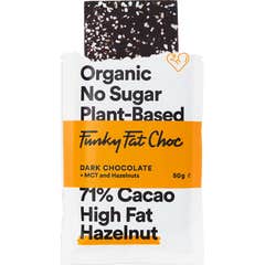 Funky Fat Foods Chocolate Keto con Avellanas 10x50g