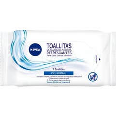 Nivea Toalhitas Desmaquilhantes Refrescantes 7 Unidades