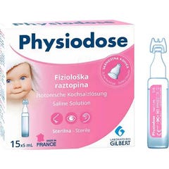 Physiodose Soro Fisiológico 15x5ml