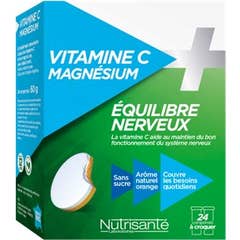 Nutrisanté Vit C + Magnesio 24comp