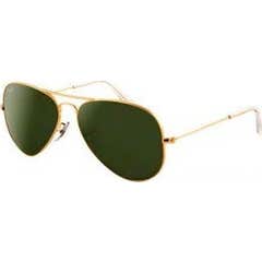 Lente Ray-Ban Aviator Classic Classic Verde G-15 58mm
