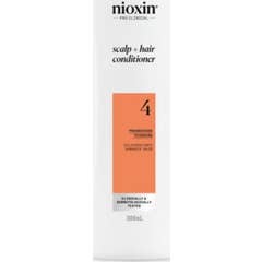 Nioxin System 4 Condicionador Cabelos Pintados Danificados Enfraquecimento 300 ml