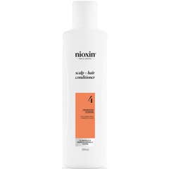 Nioxin System 4 Condicionador Cabelos Pintados Danificados Enfraquecimento 300 ml