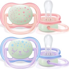 Pacifier Avent Night 0-6M Scf376/12