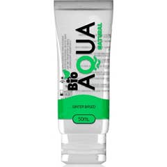 Bioaqua Lubrificante Natural Ingredientes Lubrificante à base de água 50ml