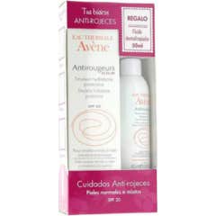 Avène Antirojeces day 40ml creme hidratante protector + fluido de limpeza