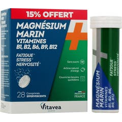 Vitavea Magnésio & Vitaminas B1 B2 B6 B9 B12 28comp