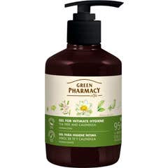 Green Pharmacy Gel Higiene Íntima Árvore do Chá Calêndula 370 ml