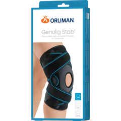 Orliman Genulig Estabilizador de Joelho Ligamentar Patelar Preto T3 1 unid