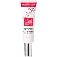 Hada Labo Tokyo White Contour des Yeux Anti-Fatigue Hydratant Lissant Jour &amp; Nuit 15ml