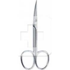 Beter tijera manicura pieles cromada curva profesional