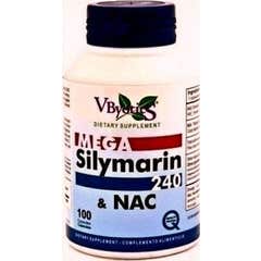Vbyotics Mega Silymarin 240 & Glutathione 100caps