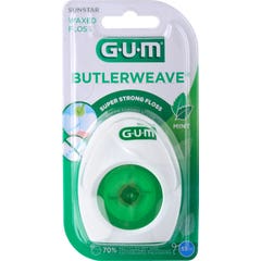 Fio dental GUM ™ 1855 com cera de mentol 54