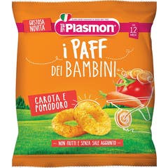 Plasmon Dry Snack Paff Zanahoria y Tomate 15g