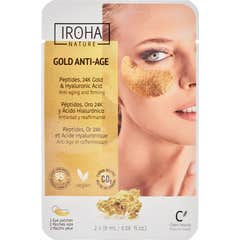 Iroha Pack Patches Extra Firmness Gold 2 peças