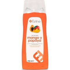Gel de Banho Farline Manga & Papaia 750ml