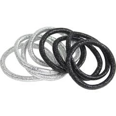 Koh-I-Noor Elástico Negro Gris K1017NK 8uds