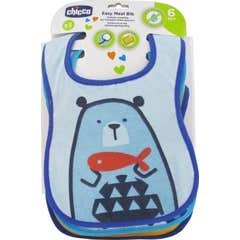 Chicco BAVAGL PAP 6M+ 3PZ AZZ/VE