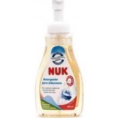 Detergente Nuk em tetinas de espuma e Limpiabib de detergente Biberon