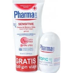 Pharmaline Creme para as mãos sensível 75ml + desodorizante 25ml