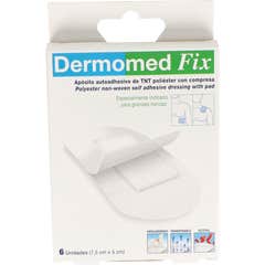 Dermomed fix 6 curativos de 7,5 x 5cm