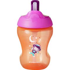 Tommee Tippee Explora Fácil Beber Palha Taça Menina Cor Rosa + 6m