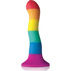 Nsnovelties Dildo Wave Flag Lgbt Dildo 17cm 1ud