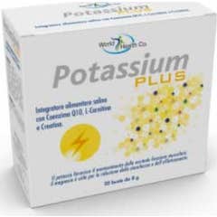 World Health Co Potassium Plus 20 Sobres