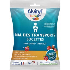 Alvityl Mal Transport Pacifier 10unts
