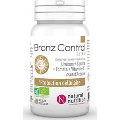 Natural Nutrition Bronz Control Bio 60 Perlas
