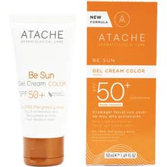 Atache Be Sun Gel-Creme Colour Spf50+ 50ml