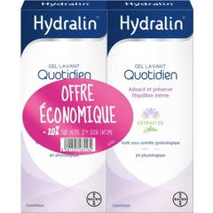 Hydralin Quotidien Gel Lavant 2x200ml