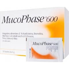 G.C. Farmaceutici Mucophase 600 Sobres 10x40g