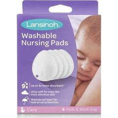 Lansinoh Washable Nursing Discs 4uts