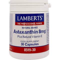 Lamberts Astaxantina 8mg com Vitamina E 30caps