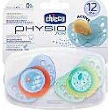 Chicco ™ pacio physio borracha azul ar 12 meses + 2ds