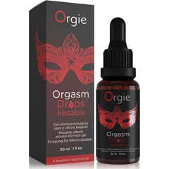 Orgie Clitoris Estimulador de Gotas de Morango Beija 30ml