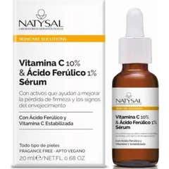 Natysal Vitamina C 10% & Ácido Ferúlico 1% Soro 20ml
