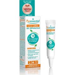 Puressentiel SOS Lip Care Gel com 10 AE 5 ml