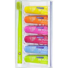 Curaprox Dentifricio 10 Ml 6 Pezzi + Spazzolino