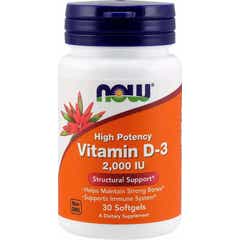 Now Vitamin D-3 2000ui 30caps Now Vitamin D-3 2000ui 30caps