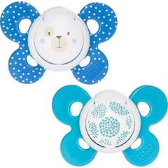 Chicco Chupete Silicona Physio Comfort Ni?o 6-16 M 2 U