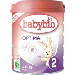 Leite Orgânico BabyBio 2ag Optima 800g