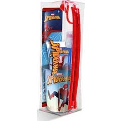 Mr. White Set Escova de Dentes Spiderman + Pasta de Dentes + Tumbler