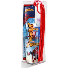 Mr. White Set Escova de Dentes Spiderman + Pasta de Dentes + Tumbler