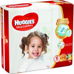 Huggies Ultra Comfort Big 6 34uds