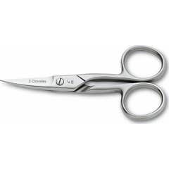 3 Claveles curvo unha tesoura Inox 4 '' 10cm 1ud